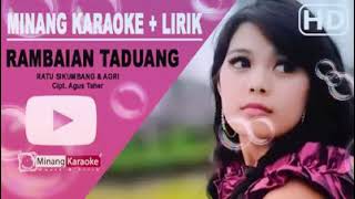 Download lagu Ratu sikumbang RAMBAIAN TADUANG... mp3