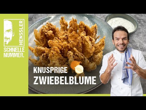 Quick Crispy Onion Flower Recipe by Steffen Henssler | Budget-Friendly Recipes