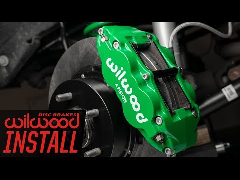Jeep Wrangler Wilwood Forged Narrow Superlite 4R Front Disc Brake Install