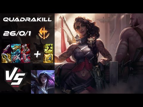 BOTTOM Samira vs Kai'Sa [QUADRAKILL] - EU Grandmaster Patch 25.24