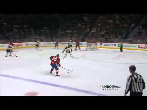 P.K. Subban 1-0 goal. Boston Bruins @ Montreal Canadiens. Feb 6th 2013