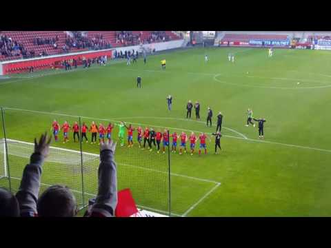 HIF - TFF 1-0 Tackar publiken