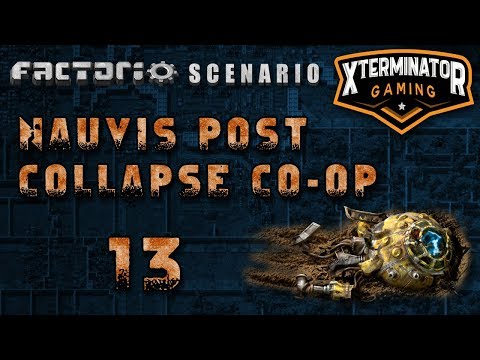 Factorio Nauvis Post Collapse Scenario EP13 - Chemical Science & Red Circuits : Multiplayer Gameplay