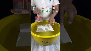 TRY TO GUESS HOW MANY TISSUE PAPER IT TOOKS! #asmr #satisfying #experiment #water