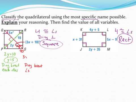 Using properties of rectangles and squares to solve problems