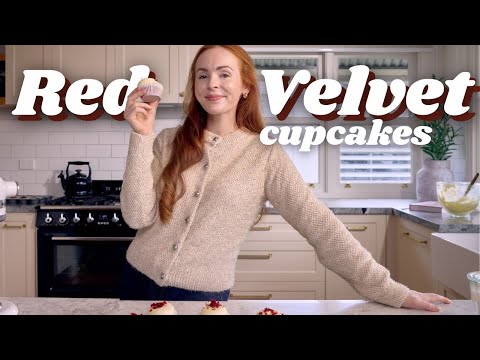 Red Velvet Cupcake Recipe | Bake With Brooki