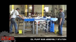 Aura Systems - Oil Pump Sub Assembly Station