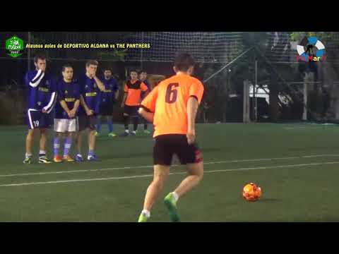 DEPORTIVO ALDANA vs THE PANTHERS - Apertura · F8 "B" Sabado - 09/06/2018