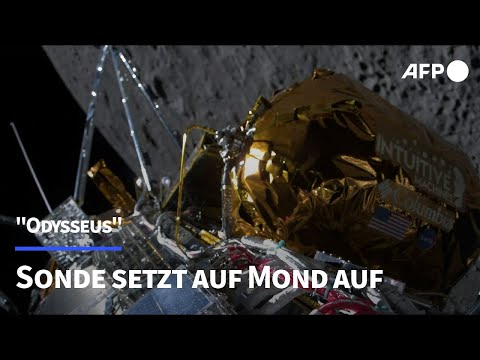 Kommerzielle US-Sonde landet auf dem Mond | AFP