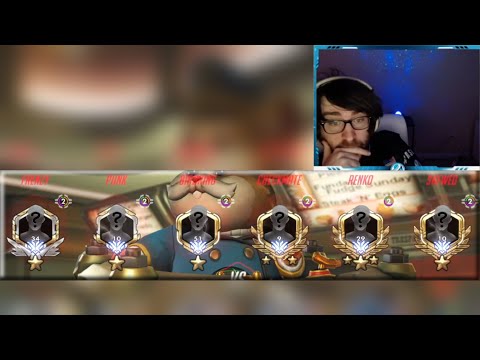 PLAYING AGAINST A SUPER STACKED TEAM - Overwatch