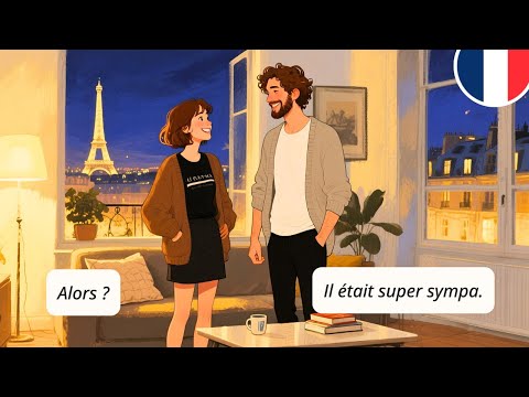 4 Daily French Life Dialogues for B1 Learners | Learn French Conversation  | Listening Practice