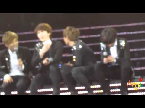 [HQ fancam] 120414 SS4 Shanghai - Full Ending Ment (Super Junior)