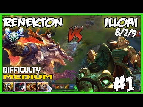 Twitch Gameplays #1 Renekton vs Illaoi 8/2/9 [Diamond 4]