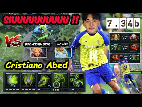 Abed is Baller Earth Spirit 7.34 MIDLANE vs Raven God-King-SzhL Server SEA Dota 2