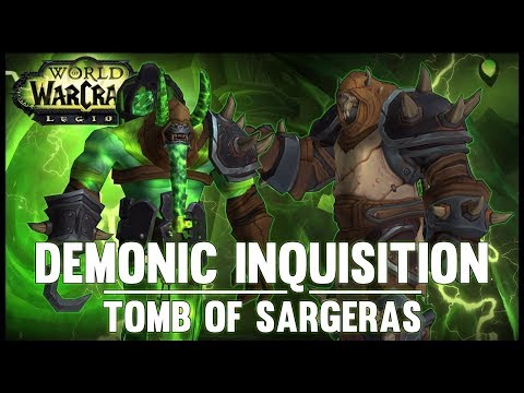 DeathWish VS Demonic inquisition Mythic  - Frost mage PoV (Arabic guild)