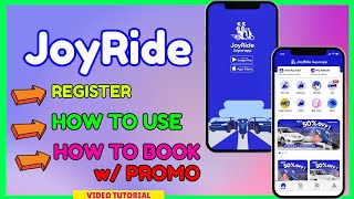JoyRide How to Book w/ Promo How much Fee How to use JoyRide App