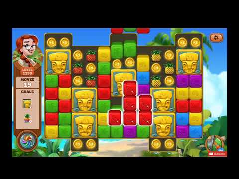 Lost Island Blast Adventure Level 1150 NO BOOSTERS - A S GAMING