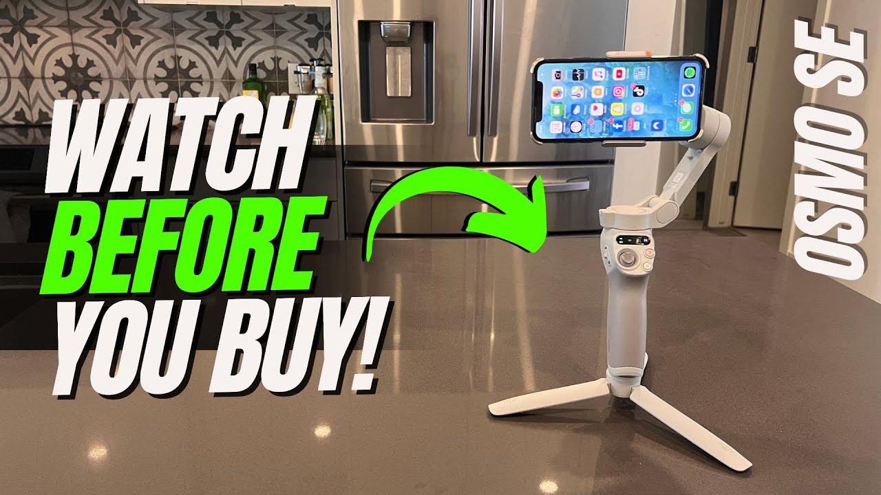 FULL Review of the #DJI Osmo Mobile SE Intelligent #Gimbal #stabilizer