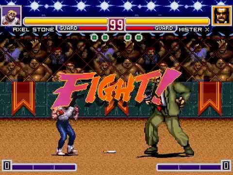 MUGEN : Like A Boss - Axel Stone vs Mr. X