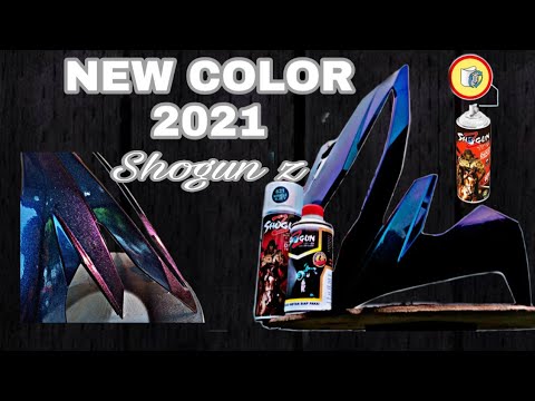 NEW COLOR 2021 SHOGUN Z MIRACLE BLUE V 821///WOWWW😮😮WARNA BARU DARI SHOGUN Z