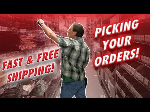 WCR Shipping: Picking Your Order!