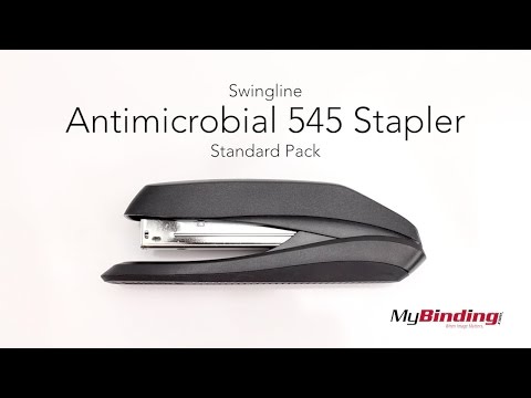 Swingline Antimicrobial Black 545 Stapler Standard Pack