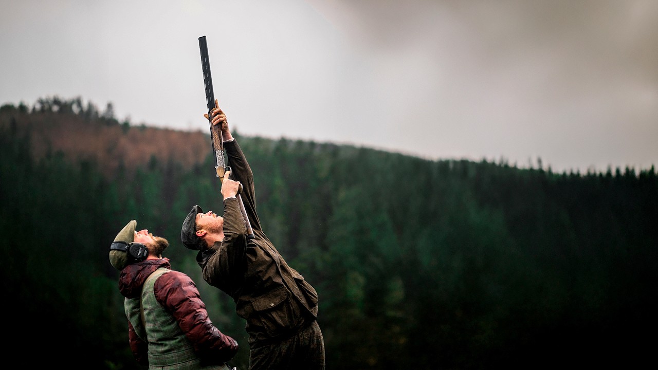 In action at Llechweddygarth