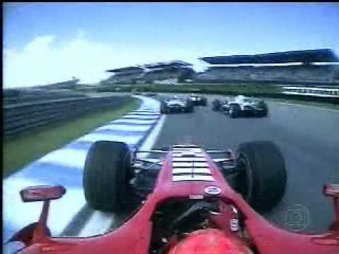 Schumacher Espetacular Dupla Ultrapassagem GP Brasil 2006.wmv