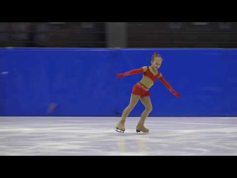 12. Santa Claus Cup 2018: Vasilisa Golovina (RUS) - FS Cubs Girlsd ISU 8 Free Skating