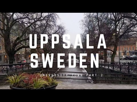Virtual walk in Uppsala, a university town know as the Cambridge of Sweden.