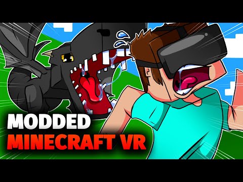 Modded Minecraft VR Terrifies Me