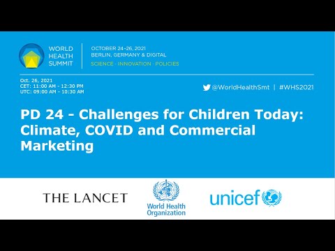 PD 24 - Challenges for Children Today: Climate, COVID and Commercial Marketing
