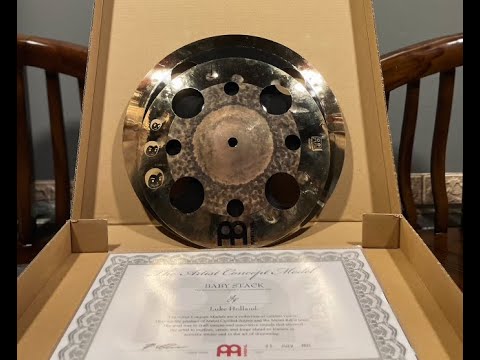 Meinl Luke Holland 10"/12" Artist Concept Model Baby Stack