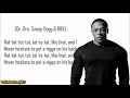 Dr. Dre - Rat-Tat-Tat-Tat ft. Snoop Dogg & RBX (Lyrics)