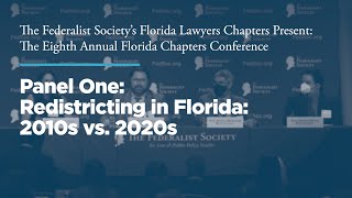 Click to play: Panel One: Redistricting in Florida: 2010s vs. 2020s