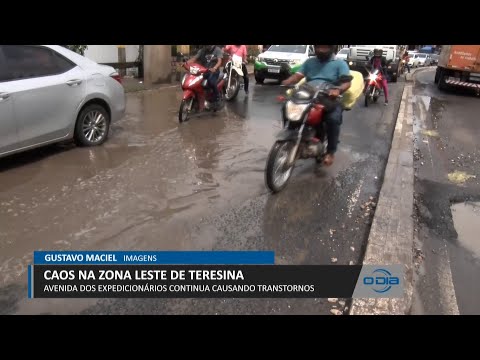 Caos na zona leste em transtornos na Avenida dos Expedicionários 29 03 2023