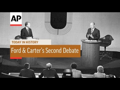 Ford and Carter's Second Debate - 1976 | Today In History | 6 Oct 17