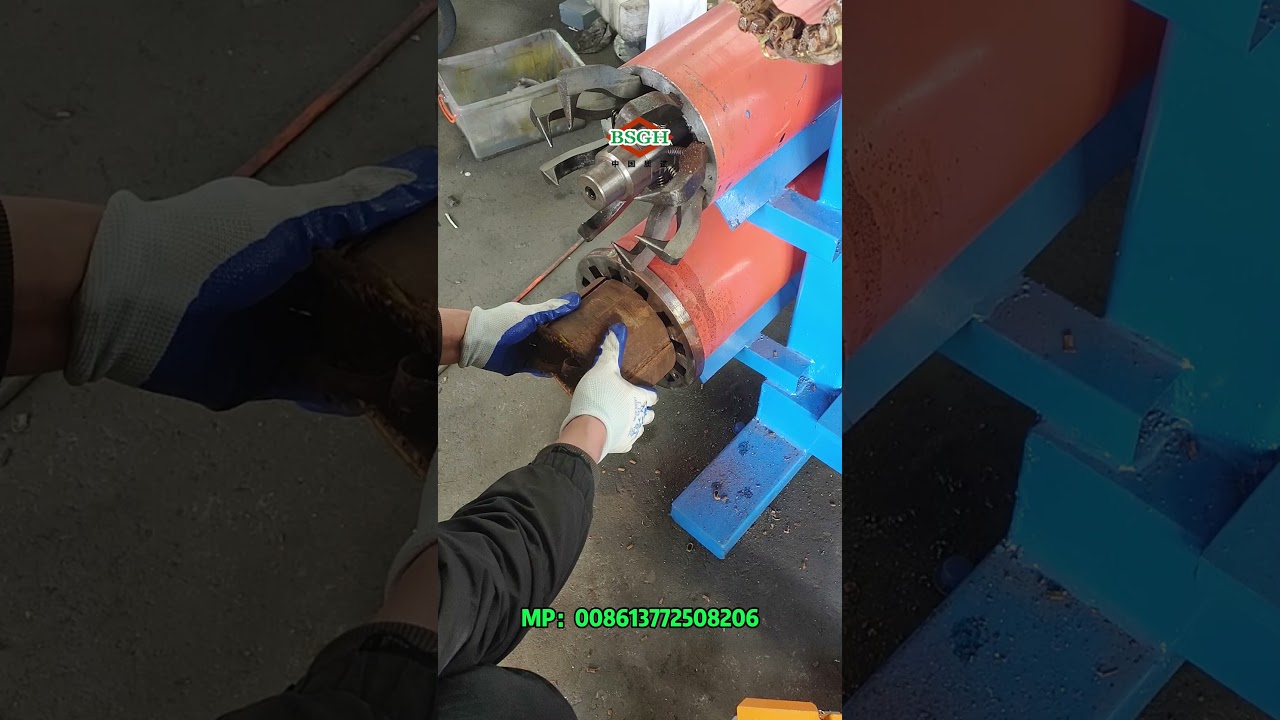 CE Certified 4-in-1 Automatic Motor Wrecker | Motor Copper Recovery Machine for Spain Client