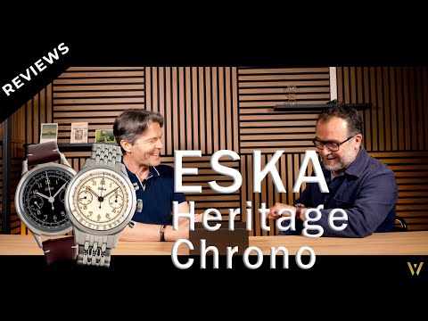 New ESKA Heritage Chronograph, available now