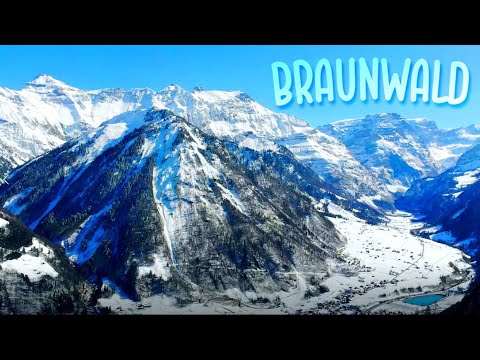 Braunwald Standseilbahn Linthal ¦ Switzerland Drone Travel