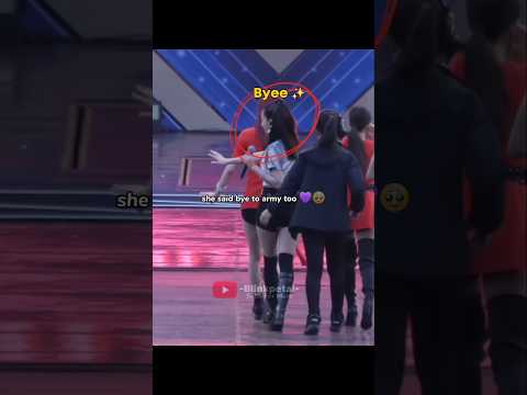 That's why she's army princess 💜🥹 #blackpink #bts #jisoo