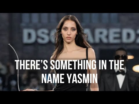 When has Yasmin Wijnaldum not slayed & this time for DSQUARED2 Fall-winter 2025 show 👀🔪❤️‍🔥