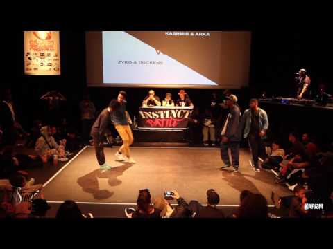 Instinct Battle 2017   1/4 Finale HipHop   Zyko & Dickens Vs Kashmir & Arka