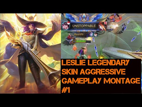 Lesley Legendary Skin | Lesley Montage #1 | BrainFreeze Aggressive gameplay