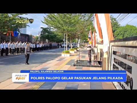 POLRES PALOPO GELAR PASUKAN JELANG PILKADA