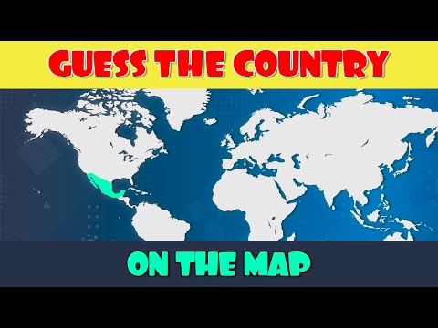 Guess the Country on the Map 🌍 100 Countries