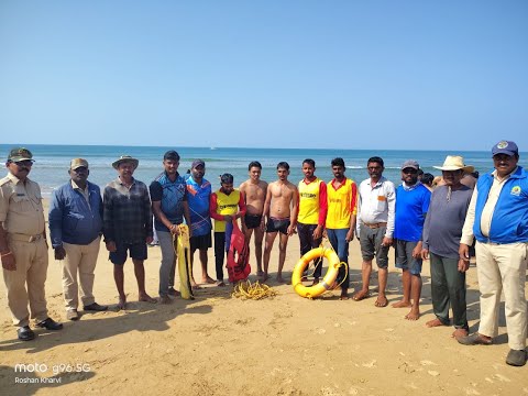Timely Lifeguard Intervention Averts Major Tragedy at Gokarna Main Beach