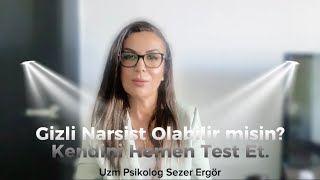 YA GİZLİ NARSİST SENSEN? Kendini Hemen Test Et. #narsizm #narsist #test #yüzleşm