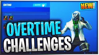 fortnite season 8 overtime challenges free skins - vipere obscure fortnite