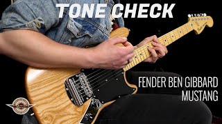 Video thumbnail for TONE CHECK: Fender Ben Gibbard Mustang Demo | No Talking by Cream City Music